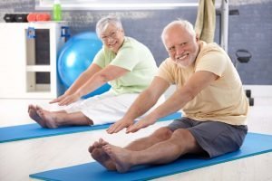 Fit elderly persons exercising regularly – how are their physical